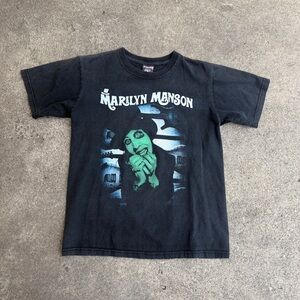 Marilyn Manson T-Shirt Size S On A Demon Night Tag